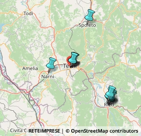 Mappa Via Mentana, 05100 Terni TR, Italia (15.54231)