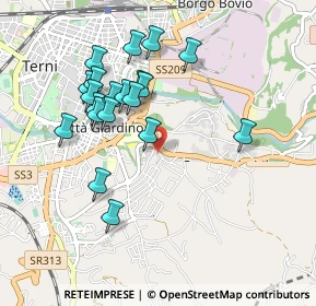 Mappa Via Campomicciolo 11 Piano 1 - Citofono, 05100 Terni TR, Italia (0.943)
