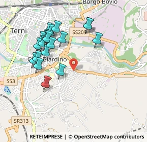 Mappa Via Campomicciolo 11 Piano 1 - Citofono, 05100 Terni TR, Italia (1.008)