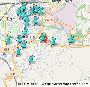 Mappa Via Campomicciolo 11 Piano 1 - Citofono, 05100 Terni TR, Italia (1.231)