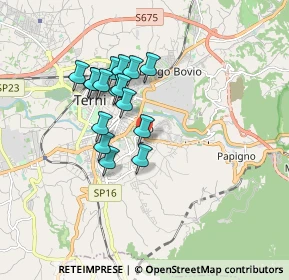 Mappa Via Campomicciolo 11 Piano 1 - Citofono, 05100 Terni TR, Italia (1.47563)