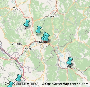 Mappa Via Campomicciolo 11 Piano 1 - Citofono, 05100 Terni TR, Italia (22.43182)