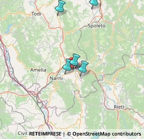 Mappa Via Del Commercio 24 A Area 47 C, 05100 Terni TR, Italia (30.47545)