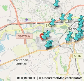 Mappa Via Del Commercio 24 A Area 47 C, 05100 Terni TR, Italia (2.46111)