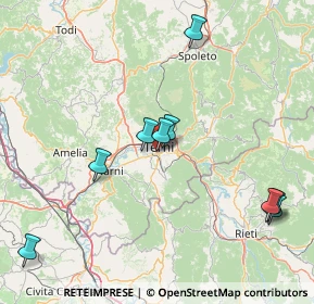 Mappa Via XX Settembre, 05100 Terni TR, Italia (30.79176)