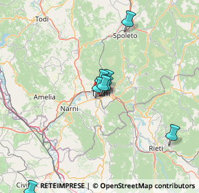 Mappa Via XX Settembre, 05100 Terni TR, Italia (20.69455)