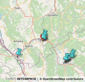 Mappa Via Luciano Manara, 05100 Terni TR, Italia (15.94727)