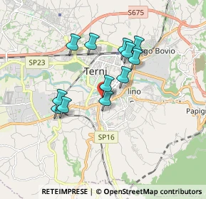 Mappa Via Luciano Manara, 05100 Terni TR, Italia (1.51083)