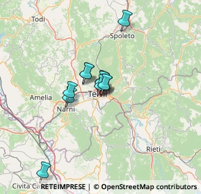 Mappa Via C. Mazzieri, 05100 Terni TR, Italia (8.90727)