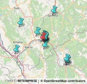 Mappa Via C. Mazzieri, 05100 Terni TR, Italia (9.8325)