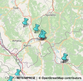 Mappa Via C. Mazzieri, 05100 Terni TR, Italia (22.26364)