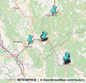 Mappa Via C. Mazzieri, 05100 Terni TR, Italia (15.41923)