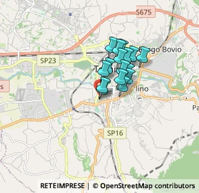 Mappa Via Gaeta, 05100 Terni TR, Italia (1.0975)