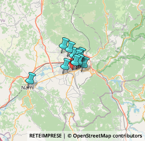 Mappa Via Palestro, 05100 Terni TR, Italia (2.74818)