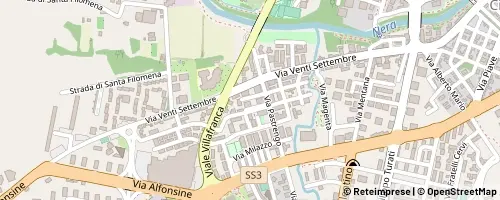 Mappa Terni