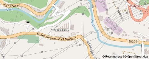 Mappa Terni