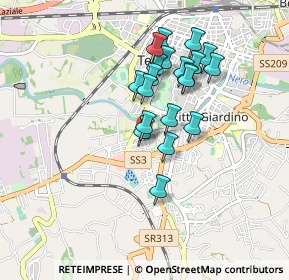 Mappa Via Montebello, 05100 Terni TR, Italia (0.767)