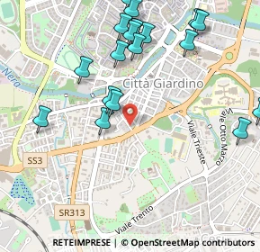 Mappa Via Alberto Mario, 05100 Terni TR, Italia (0.6385)