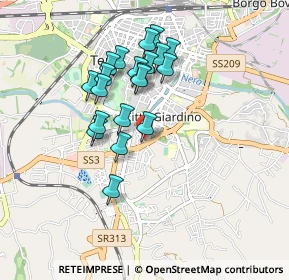 Mappa Via Alberto Mario, 05100 Terni TR, Italia (0.803)