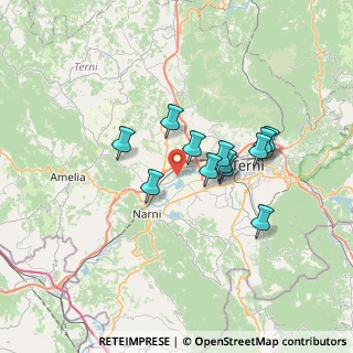 Mappa Strada Maratta Bassa, 05035 Narni TR, Italia (5.6475)