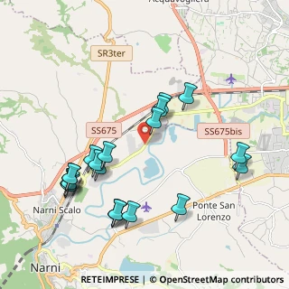 Mappa Strada Maratta Bassa, 05035 Narni TR, Italia (2.261)