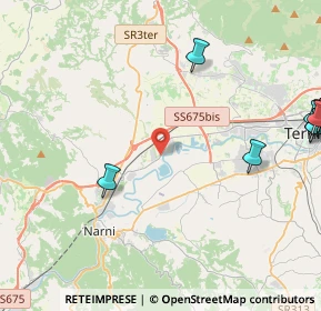 Mappa Strada Maratta Bassa, 05035 Narni TR, Italia (6.92417)