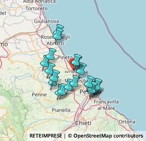 Mappa Via Ambrogio Rossi, 64028 Silvi TE, Italia (11.535)