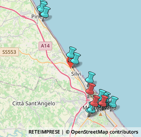 Mappa Via Ambrogio Rossi, 64028 Silvi TE, Italia (5.12824)