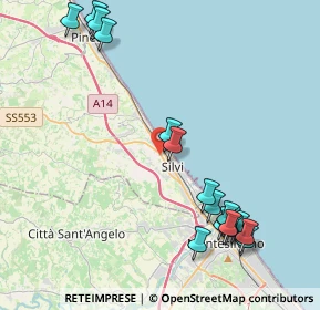 Mappa Via Ambrogio Rossi, 64028 Silvi TE, Italia (5.18059)