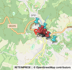 Mappa Via Orvieto, 05022 Amelia TR, Italia (0.3775)