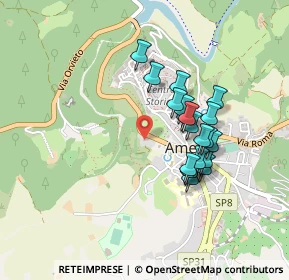 Mappa Via Orvieto, 05022 Amelia TR, Italia (0.393)