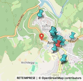 Mappa Via Orvieto, 05022 Amelia TR, Italia (0.4485)