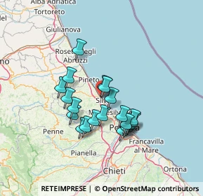 Mappa Via Pascoli, 64028 Silvi TE, Italia (11.5645)