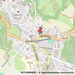 Mappa Via Nocicchia, 1, 05022 Amelia, Terni (Umbria)