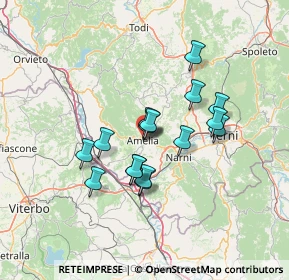 Mappa Via Gian Francesco Perini, 05022 Amelia TR, Italia (11.21375)