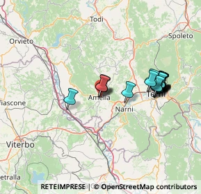 Mappa Via Gian Francesco Perini, 05022 Amelia TR, Italia (14.401)