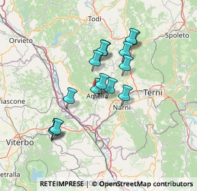 Mappa Via Gian Francesco Perini, 05022 Amelia TR, Italia (11.902)