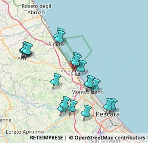 Mappa Via Giosuè Carducci, 64028 Silvi TE, Italia (8.123)