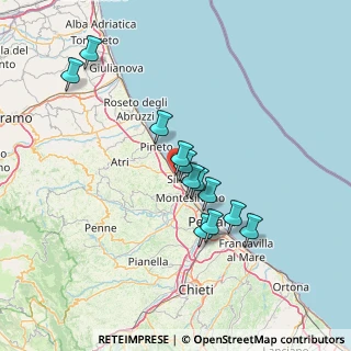Mappa Via Giosuè Carducci, 64028 Silvi TE, Italia (12.88917)