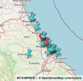 Mappa Via Giosuè Carducci, 64028 Silvi TE, Italia (9.92647)