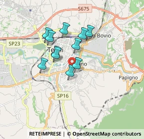 Mappa Via Benedetto Croce, 05100 Terni TR, Italia (1.37545)