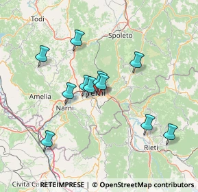 Mappa Via Benedetto Croce, 05100 Terni TR, Italia (13.49182)
