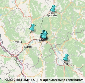 Mappa Via Benedetto Croce, 05100 Terni TR, Italia (10.22727)