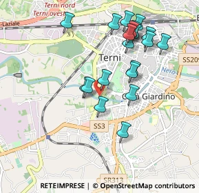 Mappa Strada di S. Martino, 05100 Terni TR, Italia (0.9895)