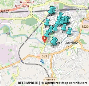 Mappa Strada di S. Martino, 05100 Terni TR, Italia (0.892)