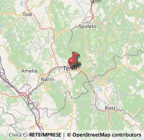 Mappa Via Pola, 05100 Terni TR, Italia (55.39412)