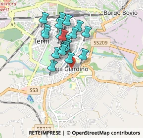 Mappa Via Pola, 05100 Terni TR, Italia (0.7665)