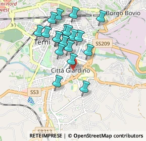 Mappa Via Pola, 05100 Terni TR, Italia (0.8545)