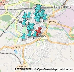 Mappa Via Pola, 05100 Terni TR, Italia (0.799)