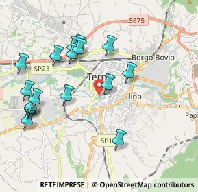 Mappa Viale A. Aleardi, 05100 Terni TR, Italia (2.26353)